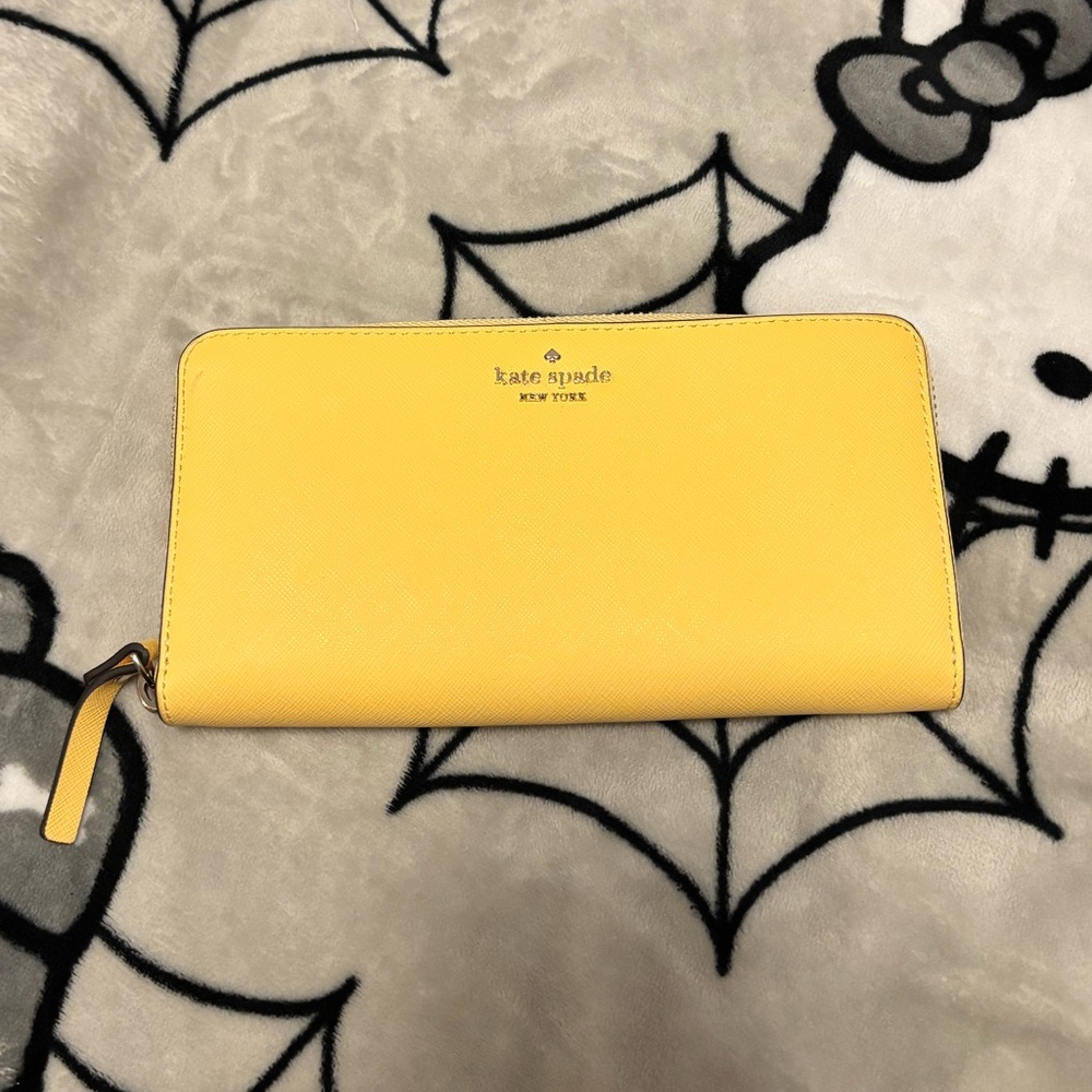 Kate Spade Yellow Wallet